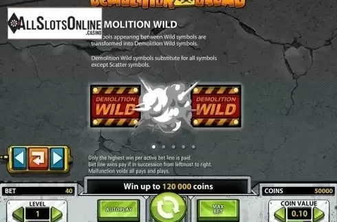 Screen7. Demolition Squad from NetEnt