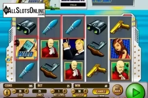 Wild Win screen. Double O Dollars from Habanero