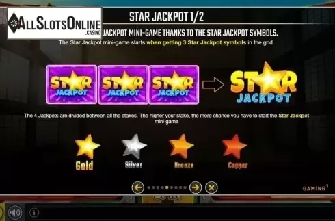 Jackpot 1. Dragon Fury from GAMING1