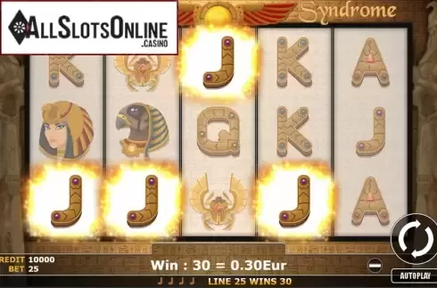 Win Screen 2. Egyptian Syndrome from Fils Game