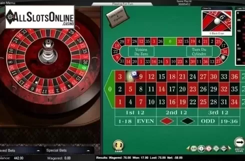 Game Screen 2. European Roulette (Top Trend Gaming) from TOP TREND GAMING