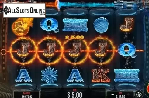 Win Screen 2. Fire vs. Ice from Pariplay