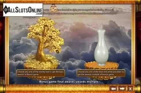 Paytable 3. Fortune Maitreya from Aiwin Games
