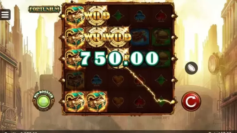 Fortunium slot screenshot 1