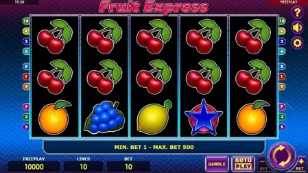 Fruit Express slot screenshot 1