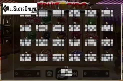 PayLines Screen