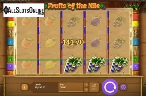 Screen 4. Fruits of the Nile from Playson