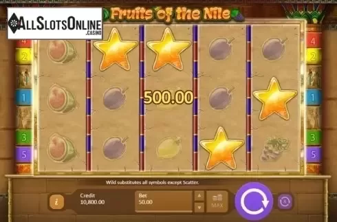 Screen 6. Fruits of the Nile from Playson
