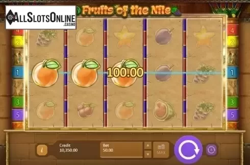 Screen 5. Fruits of the Nile from Playson