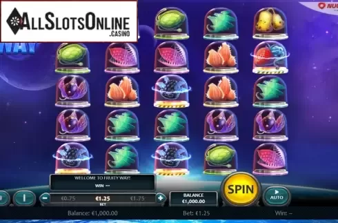 Reel Screen. Fruity Way from Nucleus Gaming