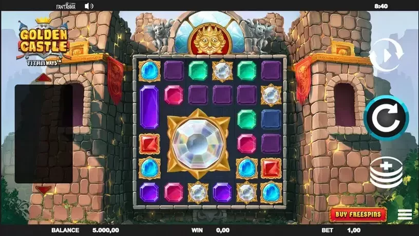Golden Castle slot screenshot 1