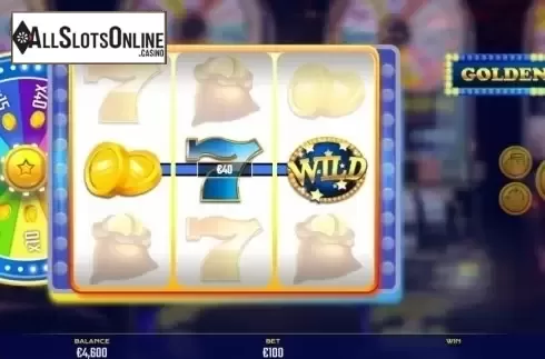 Win Screen . Golden Wheel (Golden Hero) from Golden Hero