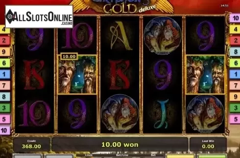 Scatter. Gryphon's Gold deluxe from Greentube