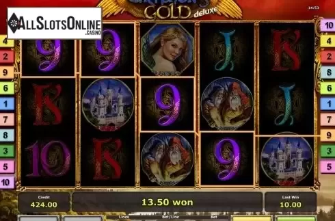 Win. Gryphon's Gold deluxe from Greentube