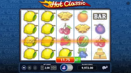 Hot Classic slot screenshot 2