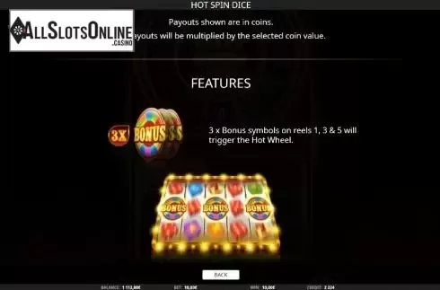 Paytable 2