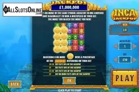 Rules. Inca Jackpot from Skywind Group