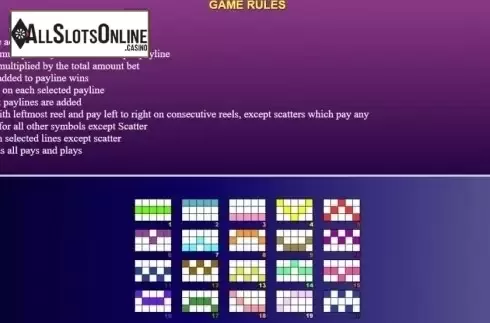 Paytable 3. Jade Idol Classic from NextGen