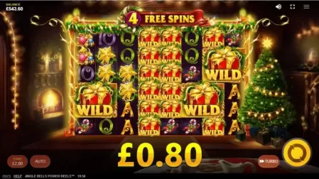 Jingle Bells Power Reels slot screenshot 4