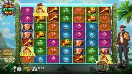 John Hunter and the Quest for Bermuda Riches slot screenshot 3