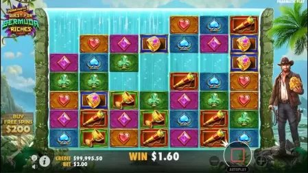 John Hunter and the Quest for Bermuda Riches slot screenshot 2