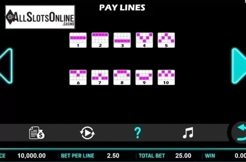 Paytable 3. KTV Kash from Aspect Gaming