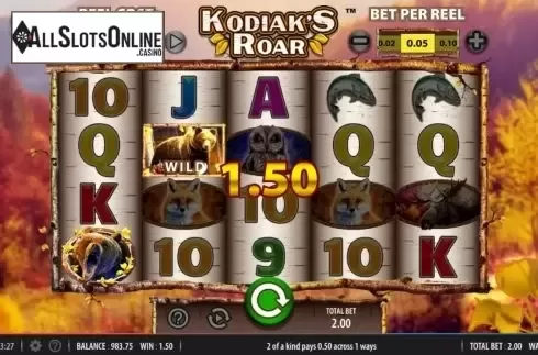 Win Screen 1. Kodiaks Roar from WMS