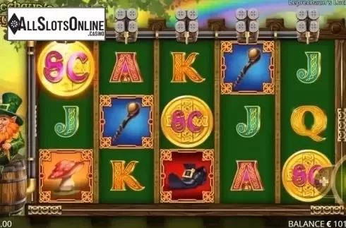 Reel Screen. Leprechaun's Lucky Barrel from Booming Games