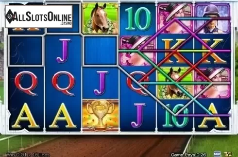 Win Screen. Lucky Horse from High 5 Games