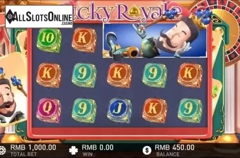 Reel screen. Lucky Royale from GamePlay