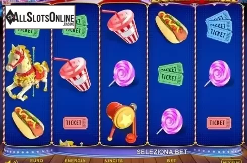 Reel Screen. Luna Park from Octavian Gaming