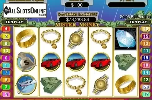 Reel Screen. Mister Money from RTG