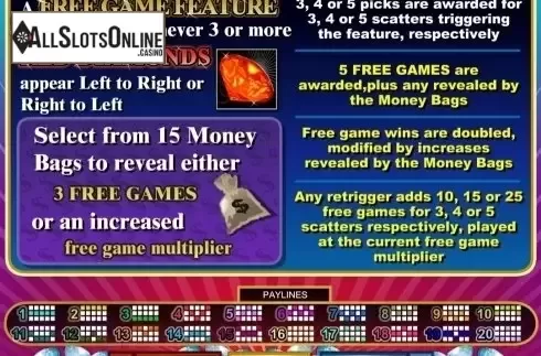 Info 1. Mister Money from RTG