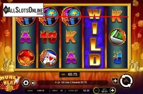 Screen 3. Money Heat from Ainsworth
