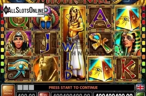Screen2. Mystic Nile from Casino Technology