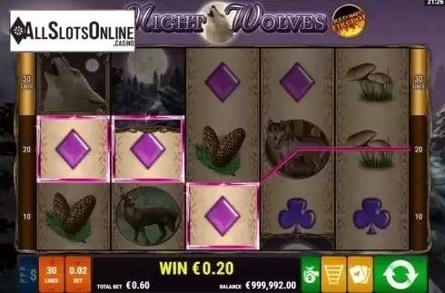 Win Screen 3. Night Wolves RHFP from Gamomat