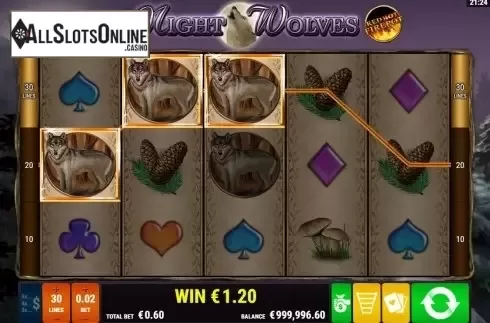 Win Screen 2. Night Wolves RHFP from Gamomat