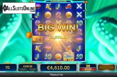 Big Win. Oceanus Rising from Playtech