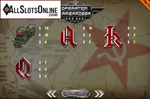 Screen8. Operation Barbarossa from Portomaso Gaming