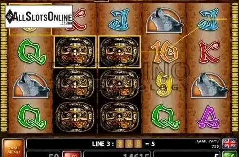 Screen3. Prairie Dancer from Casino Technology