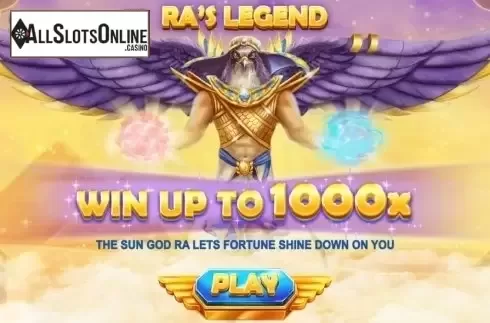 Paytable 1. RA's Legend from Red Tiger