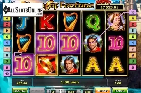 Win. Rings of Fortune from Greentube