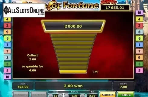 Double Up. Rings of Fortune from Greentube