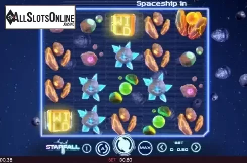 Wild Win Screen. StarFall from Triple Cherry