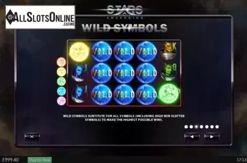Screen4. Stars Awakening from Playtech