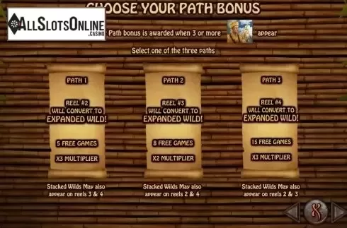 Paytable 3. The Journey West from TOP TREND GAMING