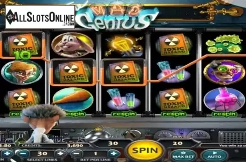 Win Screen 1. The Mad Genius from Nucleus Gaming