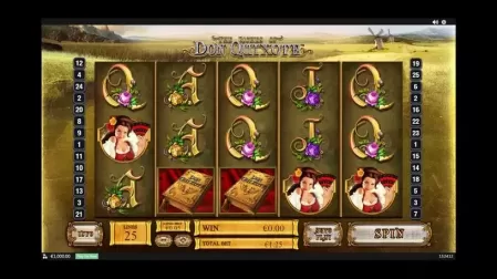 The Riches of Don Quixote slot screenshot 2