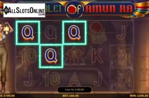 Win Screen 2. The Tablet of Amun Ra from HungryBear