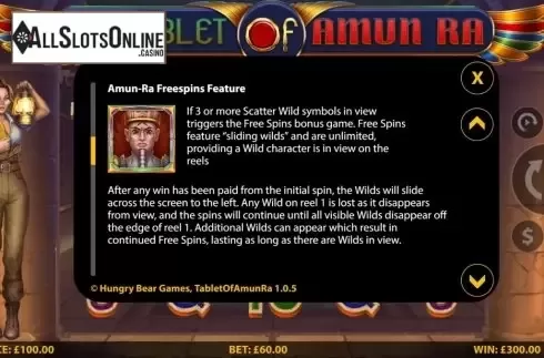 Features 2. The Tablet of Amun Ra from HungryBear